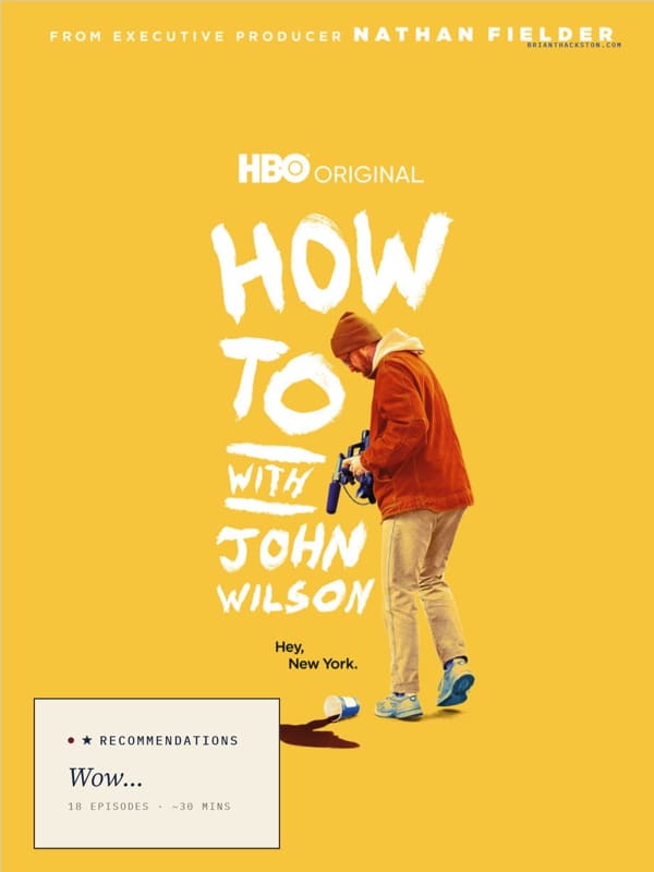 How To with John Wilson