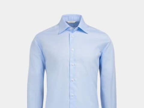 Light Blue Royal Oxford Suit Supply