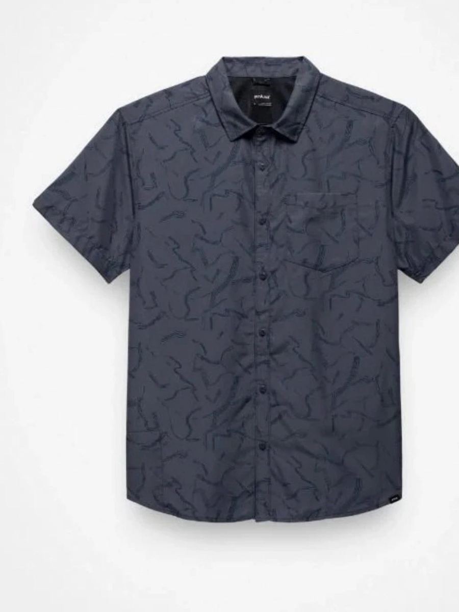 Blue Prana Sun Button Shirt