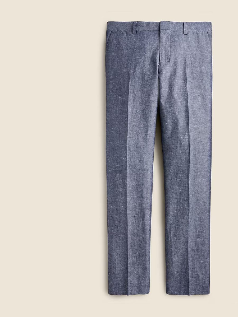 Light Blue Irish Cotton Linen