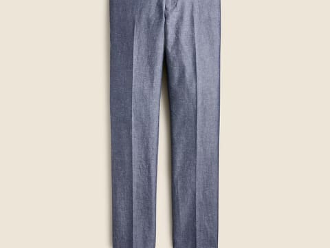 Light Blue Irish Cotton Linen