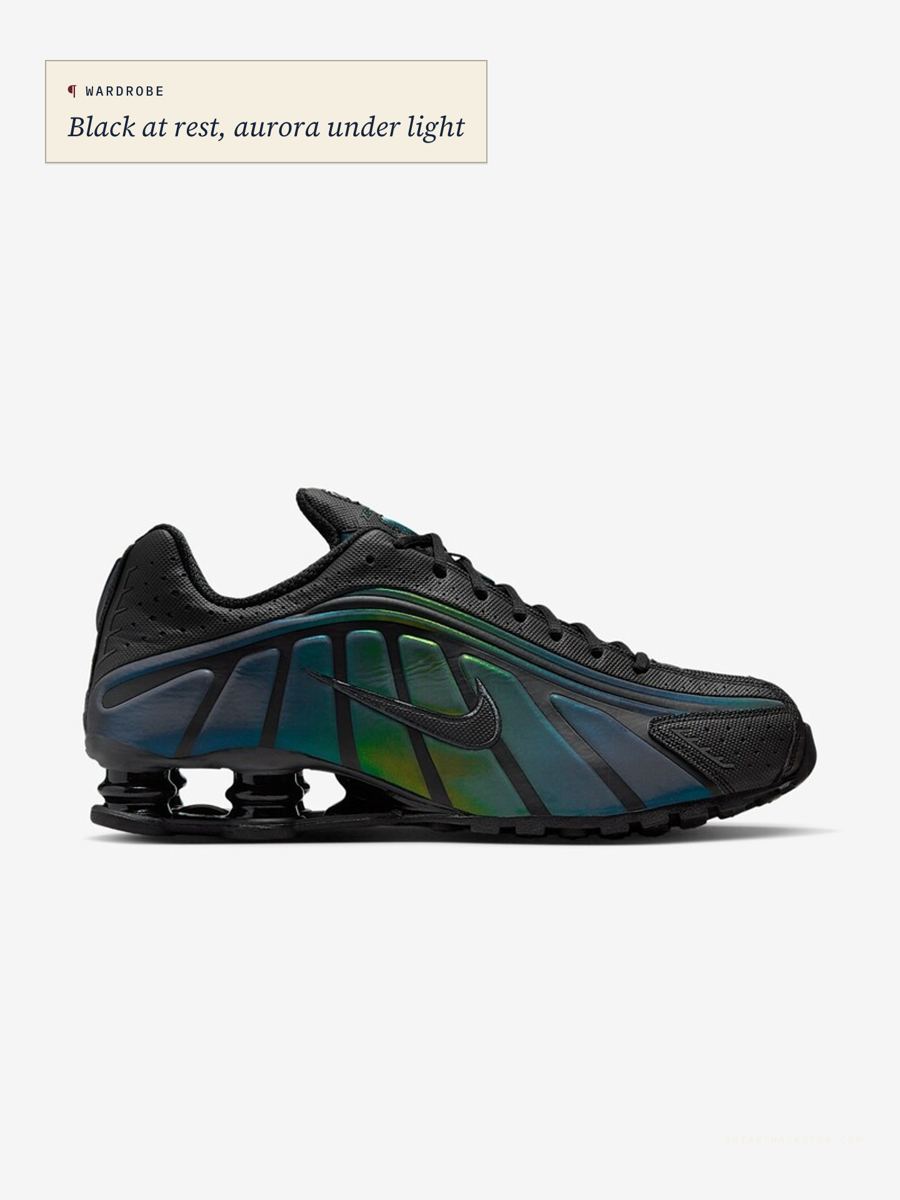Nike Shox R4 SE Black Seaweed