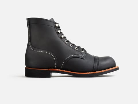 Black Redwing Iron Ranger Boots