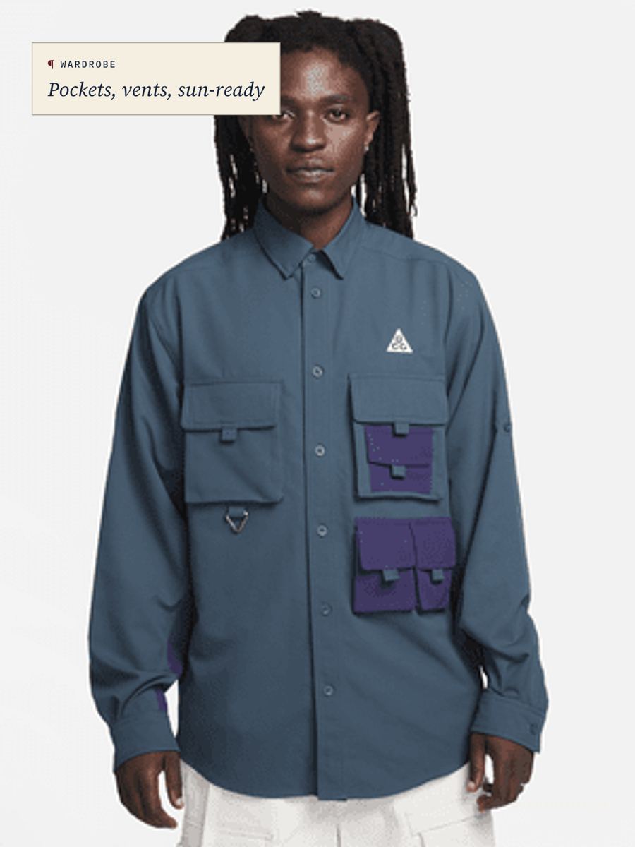 Blue & Purple Sun Shirt