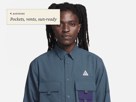 Blue & Purple Sun Shirt