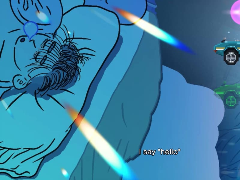 Gameplay clip: an Extra Arc set-piece from the 'I Alone' chapter.