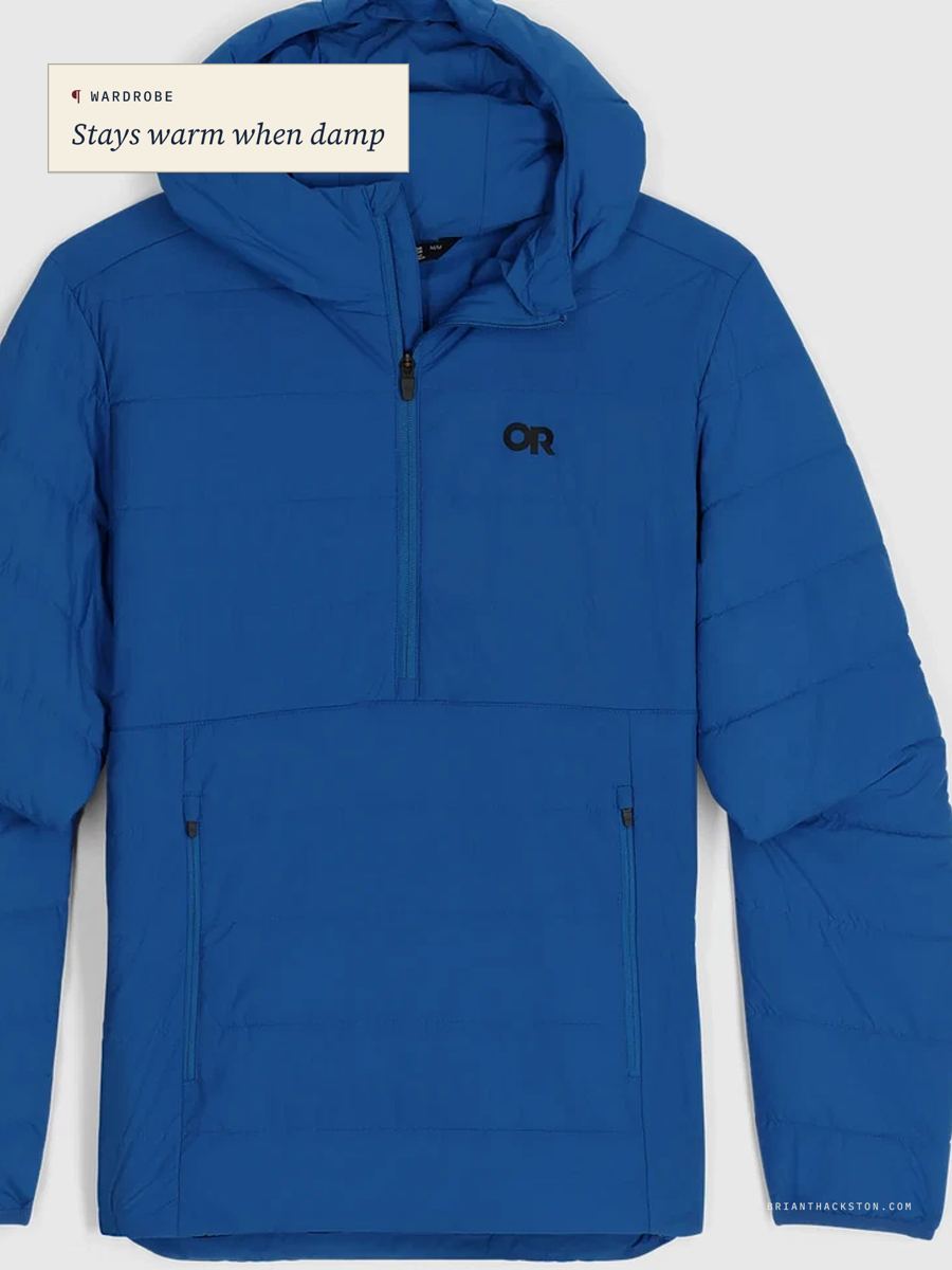 Blue Insulated Anorak
