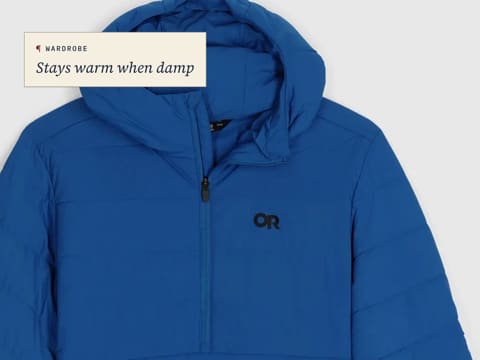 Blue Insulated Anorak