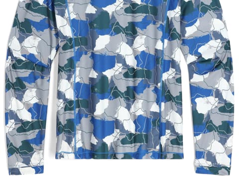 Blue Classic Camo