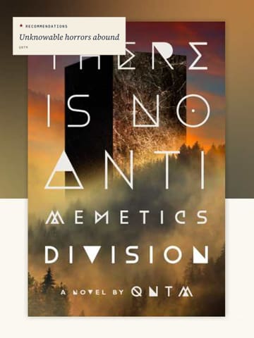 There Is No Antimemetics Division