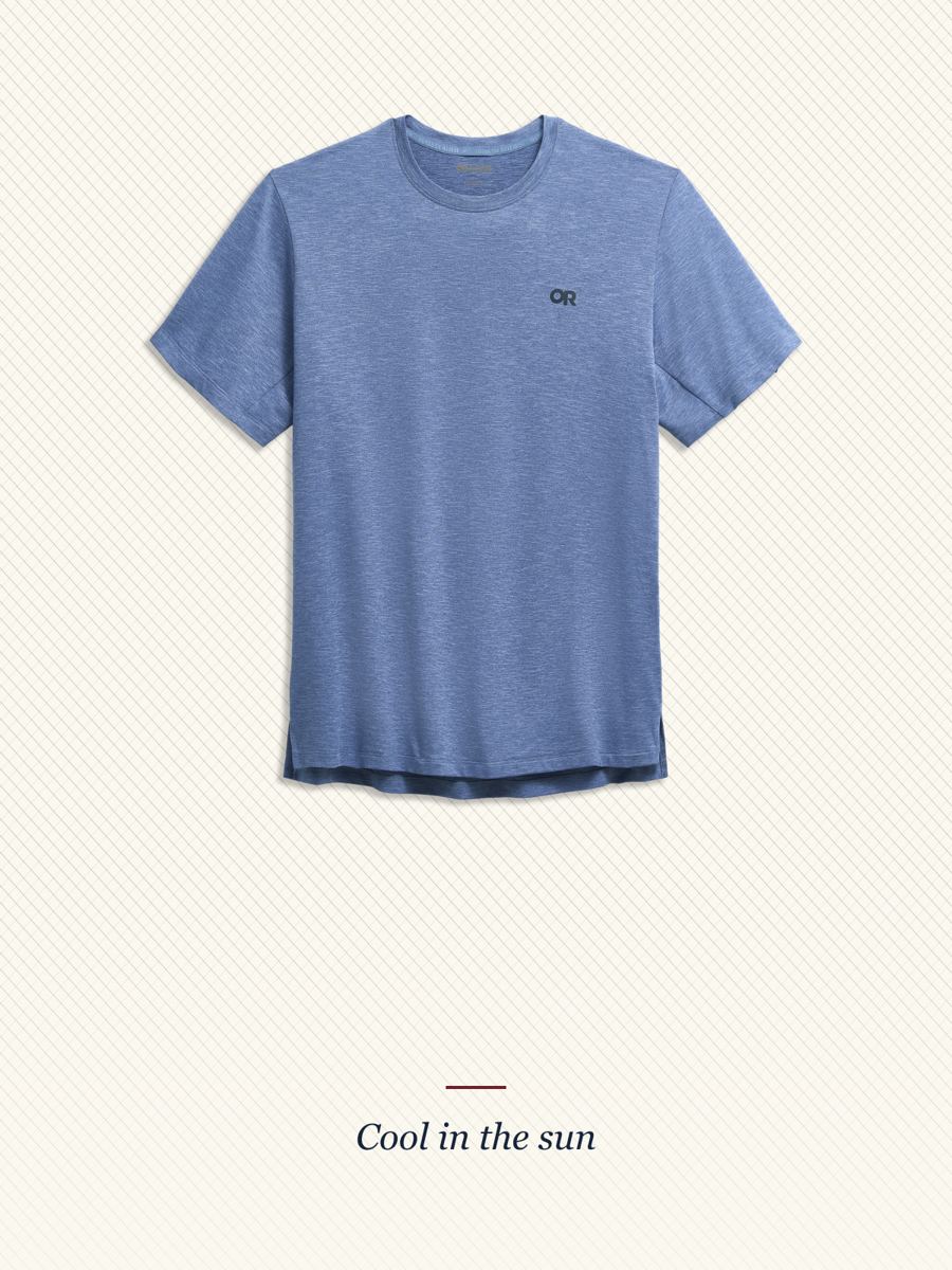 Ascent Blue ActiveIce Spectrum Sun Tee