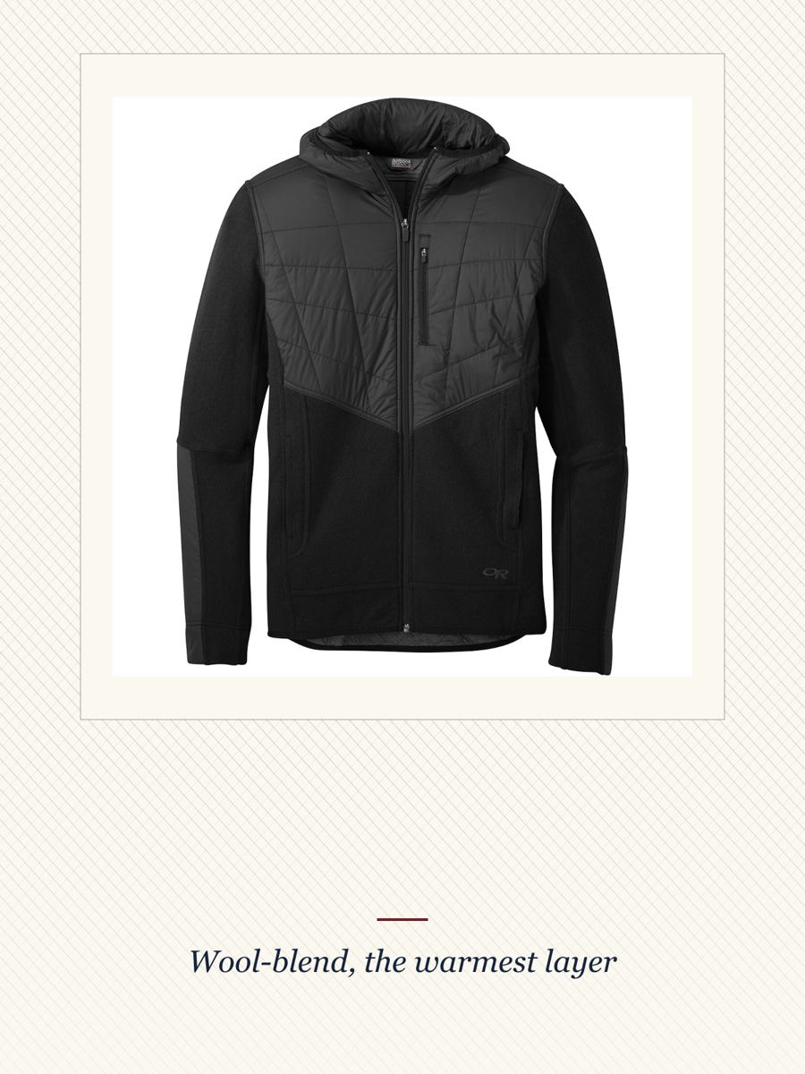 Black Heather Zip-Up Hoodie