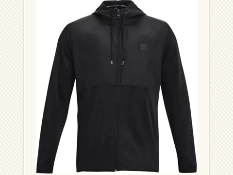 Black Zip-Up Hoodie