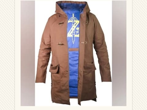 Green Breath of the Wild Rain Coat