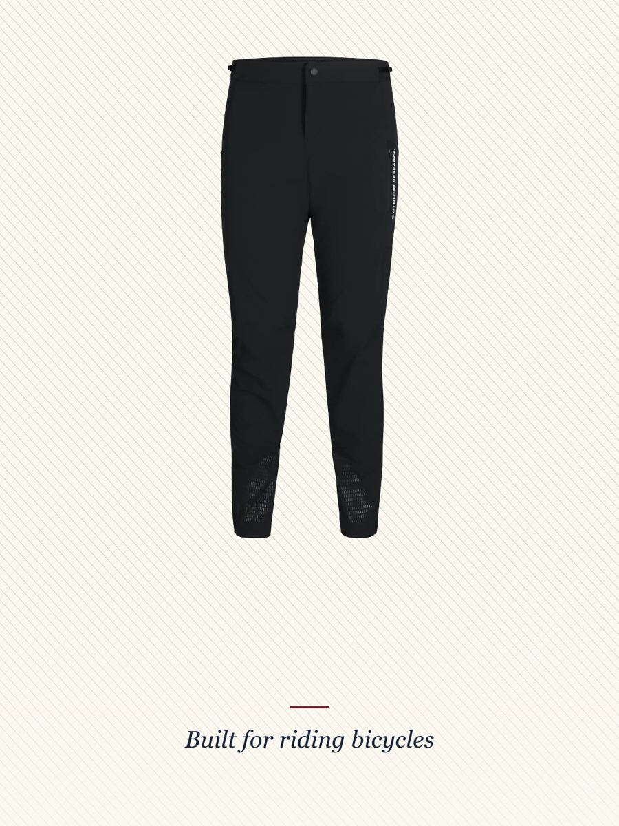 Black Freewheel Ride Pants
