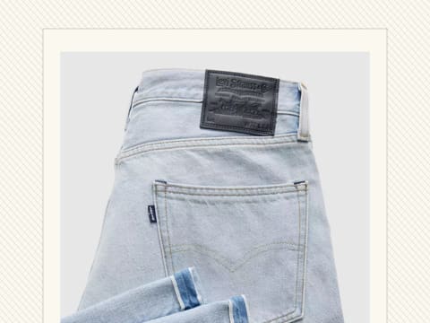 Blue Anchor Relaxed Jeans