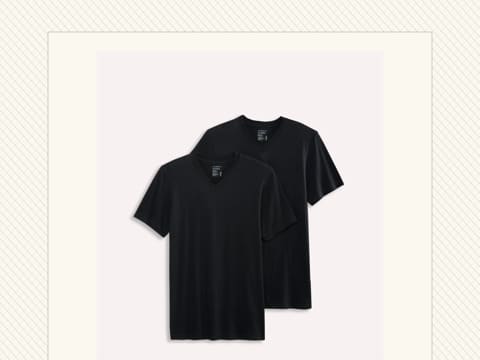 Black Made in America V-Neck