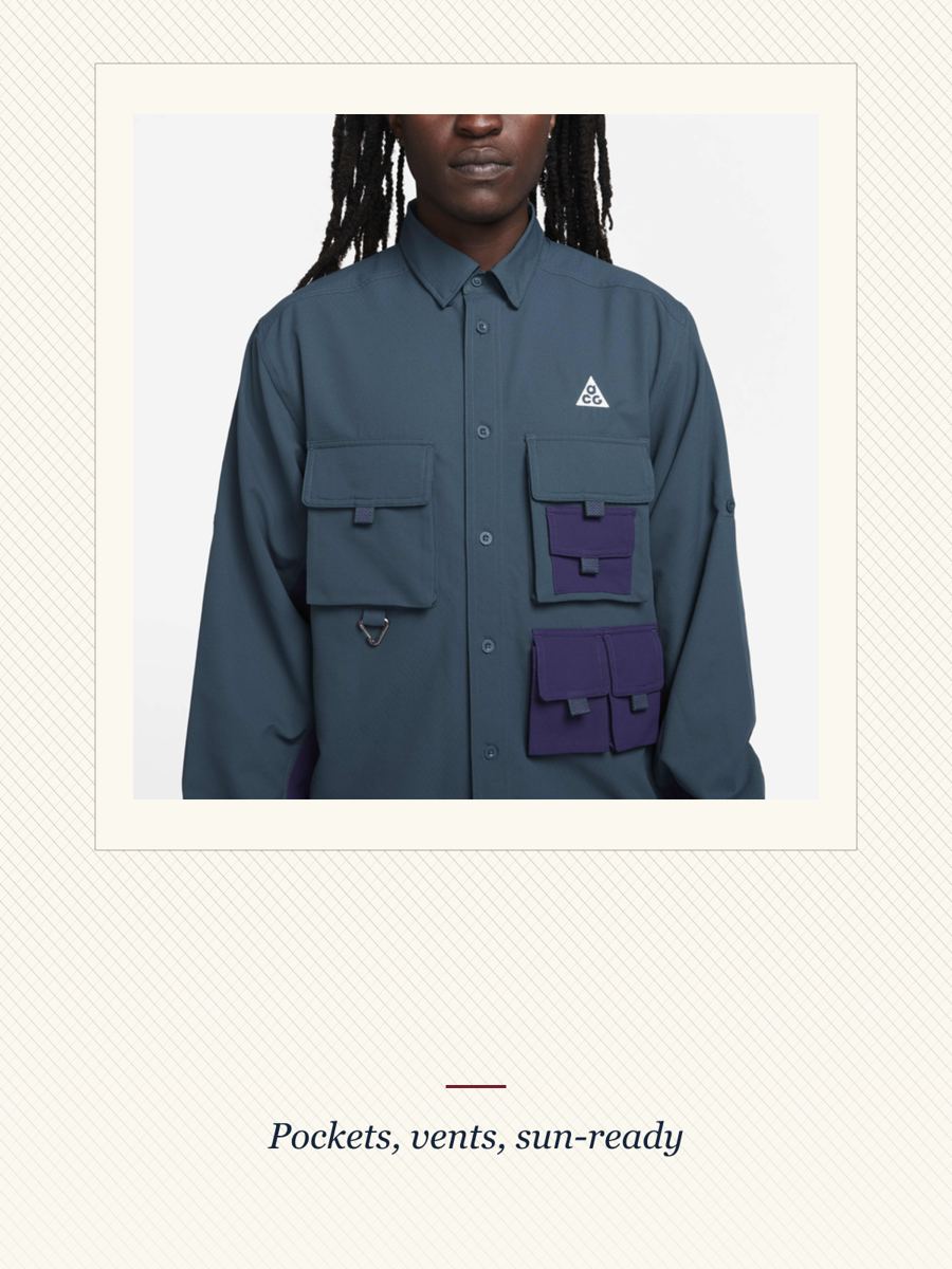 Blue & Purple Sun Shirt