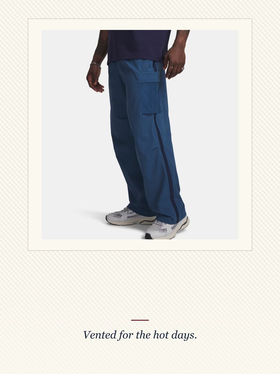 Blue Airvent Athletic Pants