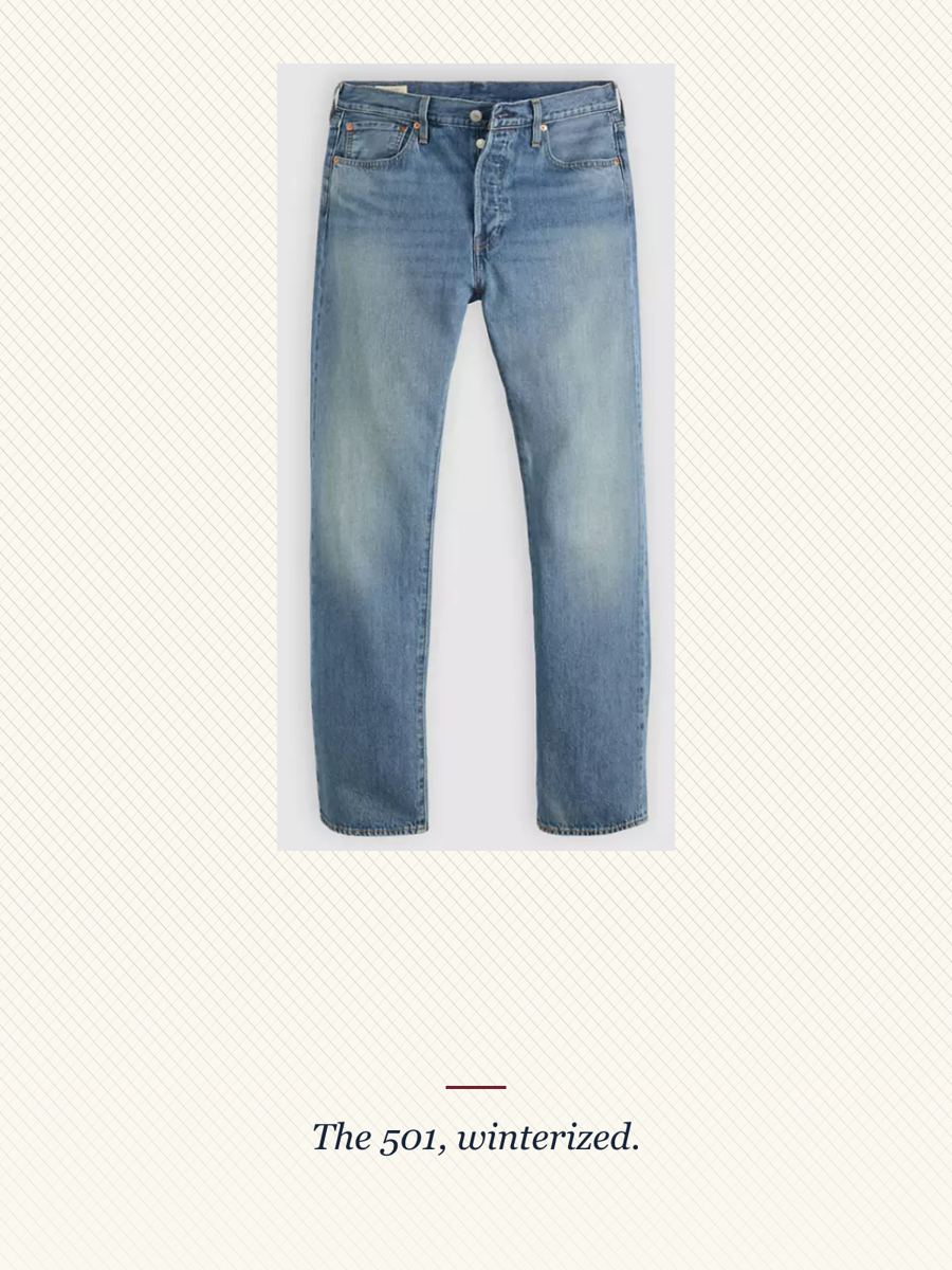 Blue 501 Thermadapt Jeans