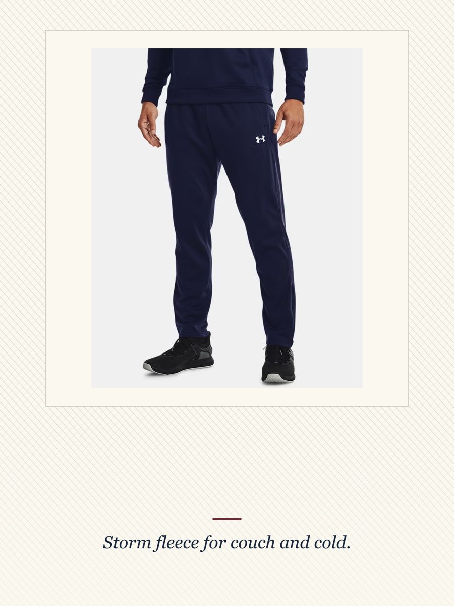 Navy Storm Fleece Sweatpants