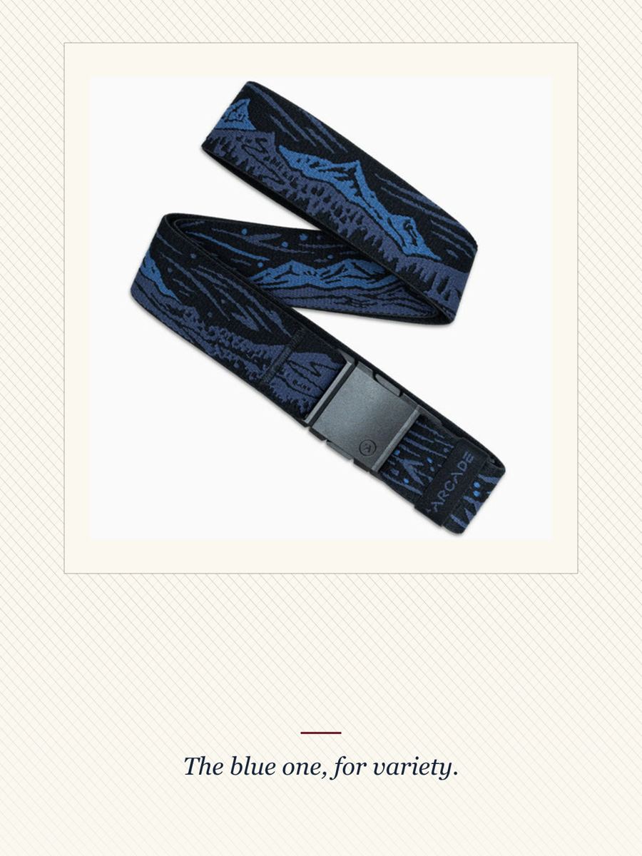 Blue Casual Belt