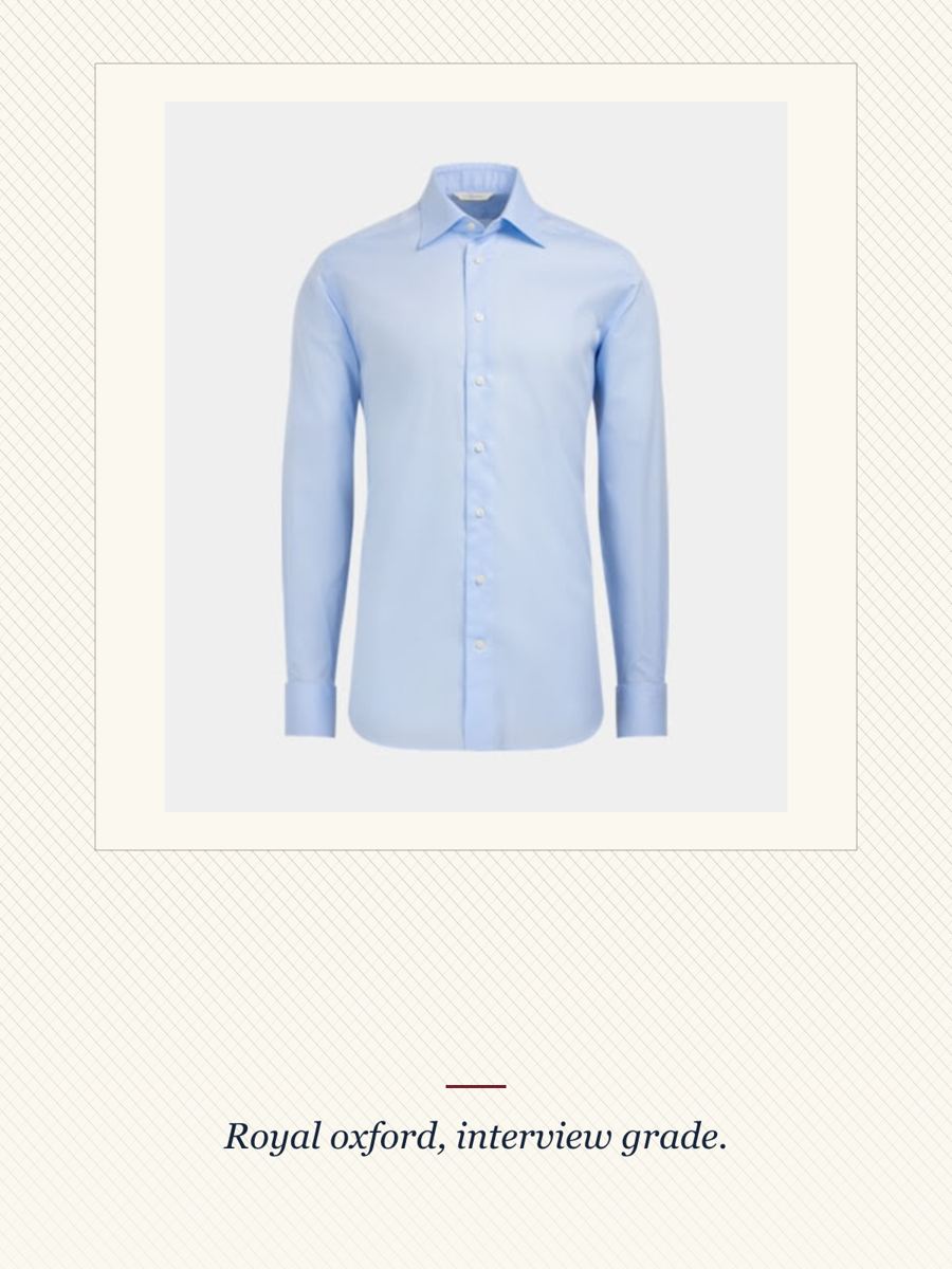 Light Blue Oxford