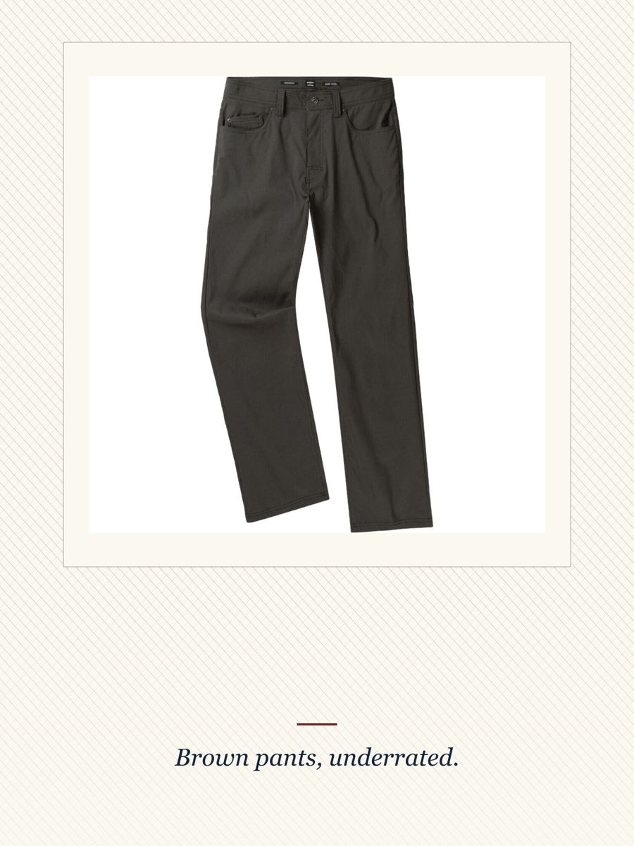 Dark Brown Chino Pants