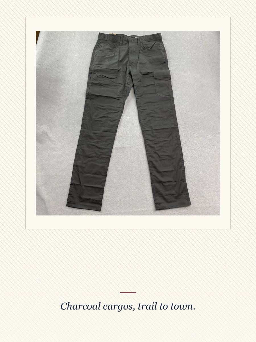 Brown Cargo Hiking Pants