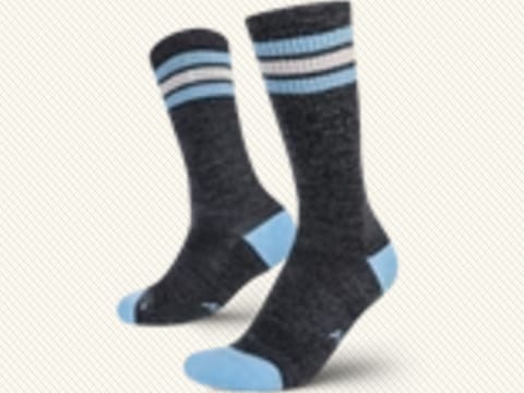 Slate Merino Wool Socks