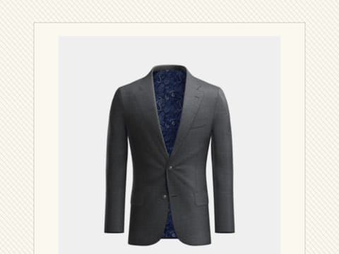 Charcoal Suit Jacket