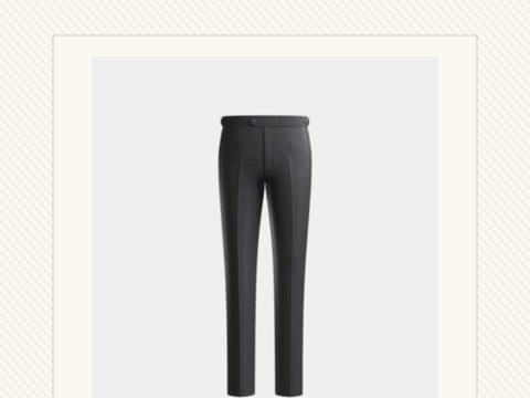Charcoal Suit Pants