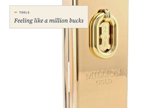 Paco Rabanne Men's Million Gold Intense EDP