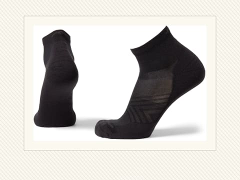 Black Run Quarter Ultralightweight Cushion Socks