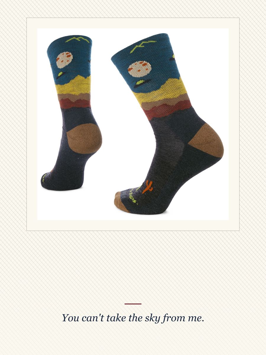 Charcoal Spaced Out Micro Crew Lightweight