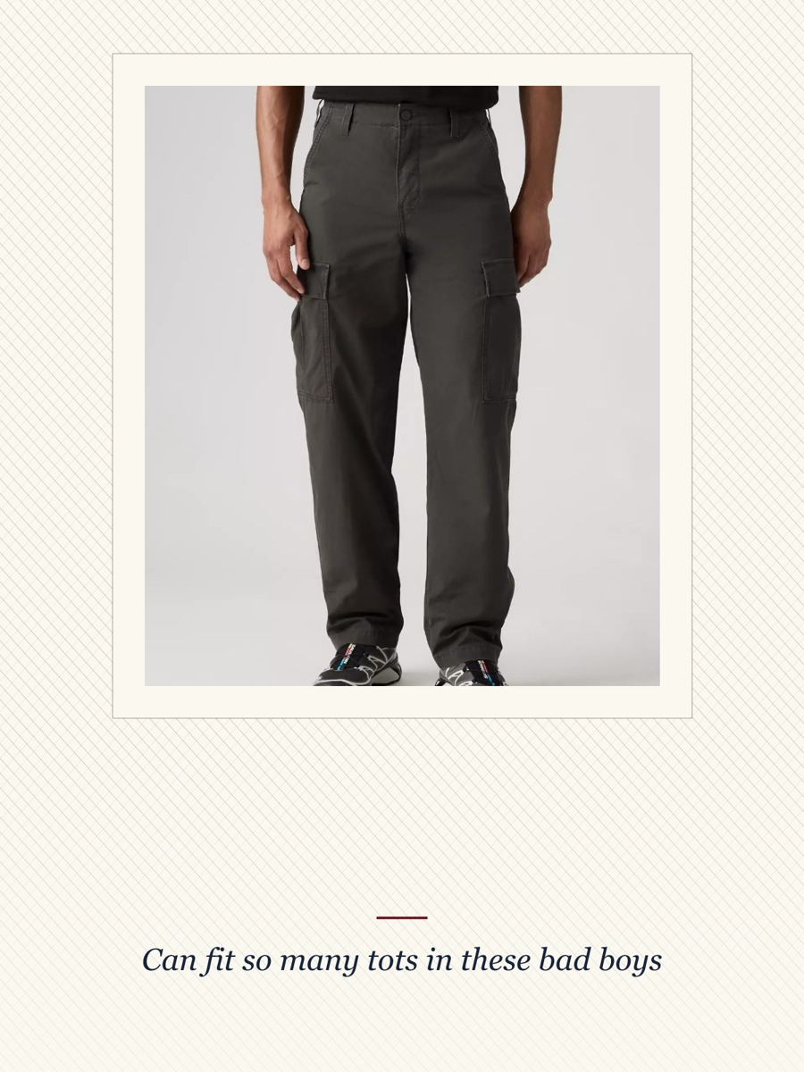 Gray Cargo Pants