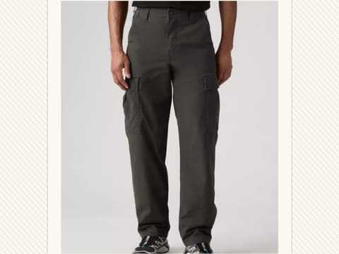 Gray Cargo Pants